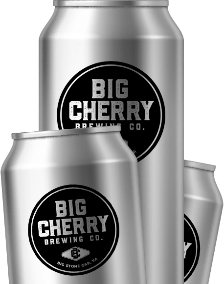 We fill beers to go at Big Cherry Brewing Company restaurant, brewery and bar located in Big Stone Gap, VA logo We fill beers to go at Big Cherry Brewing Company restaurant, brewery and bar located in Big Stone Gap, VA logo
