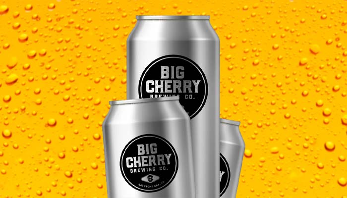 Beer crowlers to go filled at Big Cherry Brewing Company restaurant, brewery and bar located in Big Stone Gap, VA logo Beer crowlers to go filled at Big Cherry Brewing Company restaurant, brewery and bar located in Big Stone Gap, VA logo