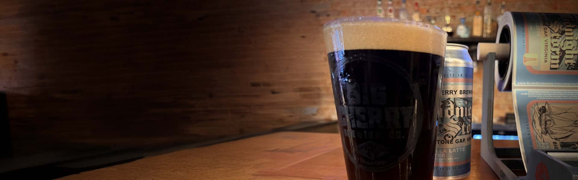 Big Cherry Brewing Co. brews and serves craft tap beer